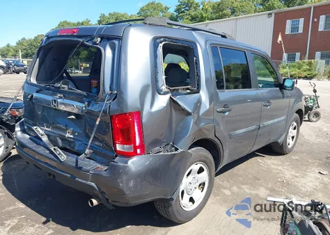 2011 Honda Pilot Lx из США, поврежденный, VIN 5FNYF4H22BB078475